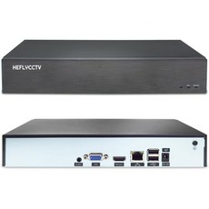 16CH 4K NVR 16 포트 POE 네트워크 비디오 레코더 8MP/5MP/3MP/2MP/1080P IP PoE 카메라 원격 액세스 스마트 인체/차량 감지 24/7 녹화 재생, 36CH - nvr16