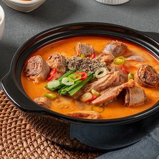 (8팩) 용인 수지 맛집 순대보감 얼큰순대국 8인분 밀키트 720g 진한 사골육수 담백, 8개