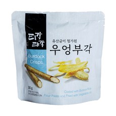 (씨월드) 티각태각 우엉부각 30g, 단품