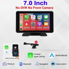 JMCQ 회전 렌즈 대시 카메라 무선 카플레이 안드로이드 녹화 자동차 DVR 와이파이 블루투스 24 시간 주차 모니터 10.26 인치 4K 350 °, 4) NO DVR - 64G