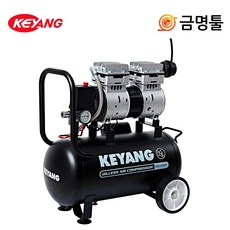 계양 KAC-30SEⅡ 조용한 콤프레샤 KAC-30SE 후속 경제형 750W 25L 오일리스 콤푸 타카작업, 1개