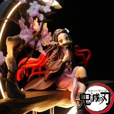 귀멸의 칼날 피규어 귀멸의칼날 네즈코 젠이츠 탄지로 이노스케 led무드등 렌고쿠 조명 인테리어 가성비 핫템, 옵션8set