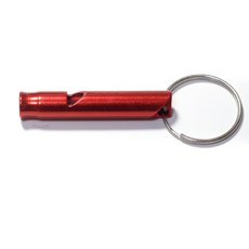 TTangs 호신용호루라기(레드) 경보기 비상용피리 경비용, 1개