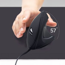 버티컬유선마우스 인체공학 손목보호 편한 유선마우스, MACH 버티컬 유선마우스