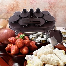 성묘상차림 산소제사 제기 제사그릇 휴대용 23P, 1개