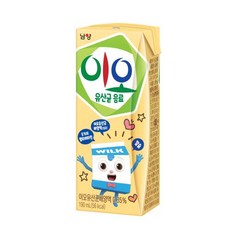 이오X브래드이발소 요구르트 유산균음료, 190ml, 1개