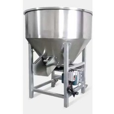 대형 믹서기 스텐 사료 축사 배합기 믹서 종자 드럼, 1개, 3. 150kg 스테인리스 스틸(3.0kW)