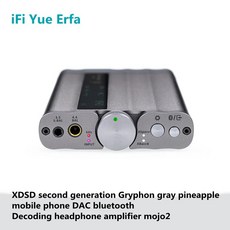 IFi Yue Erfa XDSD 2 세대 그리폰 그레이 파인애플 휴대폰 DAC 블루투스 디코딩 앰프 올인원 기기 mojo2, [01] version 1 - ifi그리폰