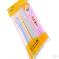 용이부인 일회용빨대 50P 커피빨대 음료빨대 일자빨대, 1개