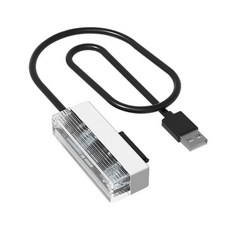 SATA ~ USB 2.0 어댑터 케이블 코드 미니 시트 7p+6p 13 핀 랩톱 PC 용 SATA USB 변환기 슬림 구매자 드라이브 와이어 라인, 1개