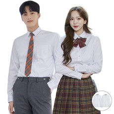 교복몰 (빅사이즈) 남여 고급 교복셔츠 2장 교복. (WFGOPE1)