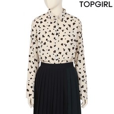 [TOPGIRL] 레오파드 카라 블라우스_TIZASH915F