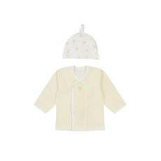 아가방 NC엑스코점 50% 완전강추! 부드러운 터치감! 무형광 면100% 소재굿! 귀여운 삐약배내저고리 +모자! 신생아저고리! 배냇저고리