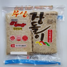 부산장돌이어묵 기본순살 가장 도톰한 납작이 900g (밀가루 무첨가 어육 90%이상) 안전한 우체국택배 당일발송, 1개
