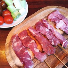 도리미트 돼지고기 앞다리 뒷다리 캠핑 꼬치 냉장, 앞다리살, 1세트, 300g