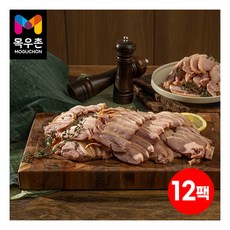 [농협목우촌] 목우촌 연잎 오리 훈제 슬라이스 150gx12팩, 12개, 150g