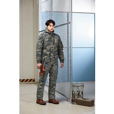 [경신코리아] 겨울 패딩 밀리터리 상하세트 작업복 현장근무복 방한작업복 KSK 687 세트