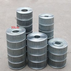 전체 롤 아연 도금 와이어 메쉬 케이지 50cm x 20 미터 새 비둘기 토끼 앵무새 메추라기 닭 가정용 사육, 0.5meter width, 25mm x 100mm hole, 1개