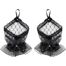 우아한 숙녀 짧은 레이스 장갑 검은 흰색 무도회 파티 장갑 LOLITA MITTENS
