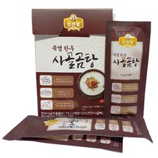 인산가 죽염 한우 사골곰탕 14g X 10스틱/HACCP인증/한국/인산가 공식대리점, 1개, 140g