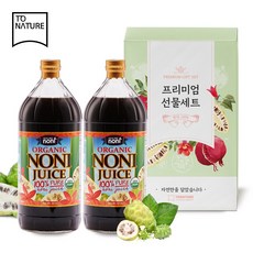 투네이쳐 힐링노니 유기농 노니 주스 946ml 선물세트, 2개입