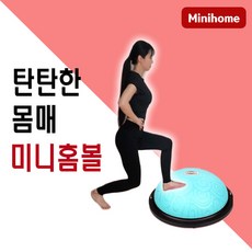 미니홈 보수볼 하프짐볼 반짐볼 밸런스볼 돔볼, 밀크블루