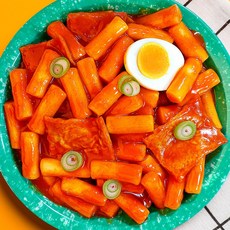 (맛팜 분식세트1종) 세박자 떡볶이 2인분 500g 오뎅이 맛있는, 맛팜 세박자 떡볶이 500g 2인분 어묵 국물떡볶이 세, 1개