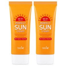 터치미 퍼펙트 선크림 SPF50+ PA+++, 60ml, 2개
