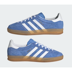 아디다스 스니커즈 가젤 GAZELLE INDOOR Blue Fusion / Cloud White / Gold Metallic