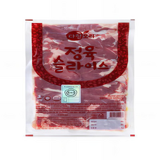 오리정육 다향 냉장 5~7mm슬라이스 무항생 1KG, 1개