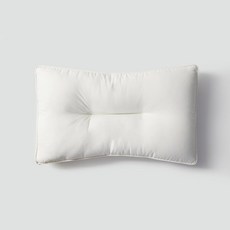 JAJU 침구통세탁 경추 굽 베개_50x30cm_화이트