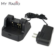 인터컴부대용품 Yaesu Verterx 라디오 VX-8R 용 데스크탑 충전기 VFT-1DR FNB-101L 급속 충전베이스 및 어, 1개