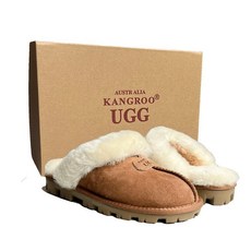 캉루어그 정품KANGROO UGG 여성털슬리퍼(KANGROOUGG) 40(250mm) 0318-5125체스트넷 상품 이미지