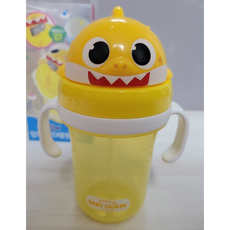 아이조움 아기상어 입체 빨대컵 300ml, 5개, 0 단색