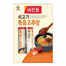 CJ 해찬들 쇠고기 볶음 고추장, 180g, 21세트