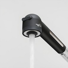 DAELIM BATH D.Clean濾芯廚房用蓮蓬頭 黑色版 JWK 215-2, 1個