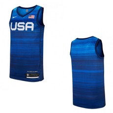 (95사이즈) CQ0145-451 USA 농구 팀 민소매 저지 나이키남성민소매티셔츠 국내정품