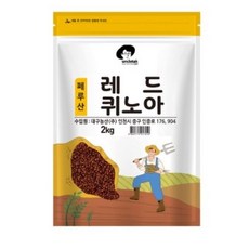 엉클탁 레드 퀴노아, 2kg, 2개