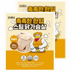 인생닭 촉촉한 한입 스팀 닭가슴살 마늘맛 30개 100g