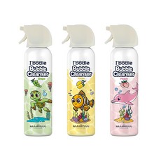 남유네 아이보들 유아 버블 클렌저 3종 세트 (망고+복숭아+포도), 1세트, 200ml x 3개