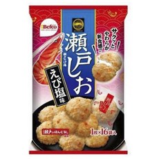 베프코 세토 시오 쌀과자 새우 소금맛 16개입, 1개
