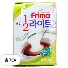 동서 프리마 웰빙 1/2 라이트, 7개, 500g, 1개입