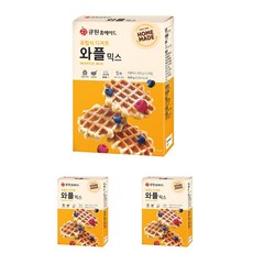 큐원 와플믹스, 500g, 3개