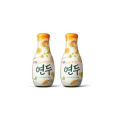 간편육수 조미료 샘표 연두 진 500ml 2개 업소용 국물 요리