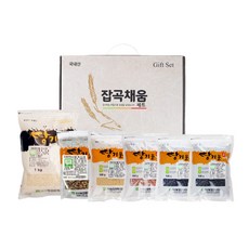 고산농협 친환경 대보름세트(찹쌀1kg 오색미 기장 차수수 서리태 약콩 각500g), 1개