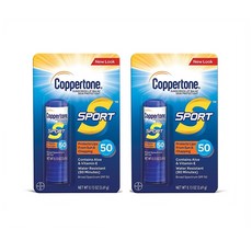 Coppertone SPORT Sunscreen Lip Balm 코퍼톤 스포츠 썬크림 립밤 0.13oz 2팩, 1개, 1g