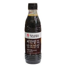 햇살담은 씨간장 숙성공법 양조간장, 500ml, 1개