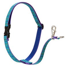 LupinePet Originals 1" Rain Song 26-38" No Pull Ha LupinePet Originals 1" Rain Song 26-38" 중형견용 풀 하네, Blue, 1개