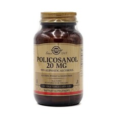 Solgar 폴리코사놀 20mg 베지터블 캡슐, 1개, 100정