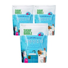 슈가버블 홈스토리 과탄산소다 1kg 3개